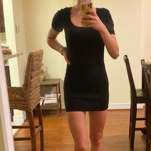 Love Culture Black Bodycon Dress